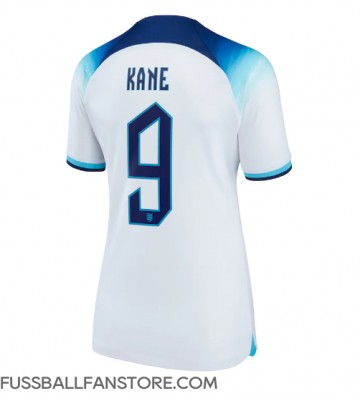 England Harry Kane #9 Replik Heimtrikot Damen WM 2022 Kurzarm